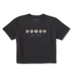 Women's Daisy Spectrum Short Sleeve Crusher Boxy Tee
