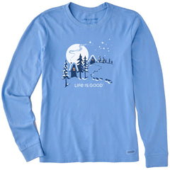 Women's Hill Cottages Long Sleeve Crusher Tee