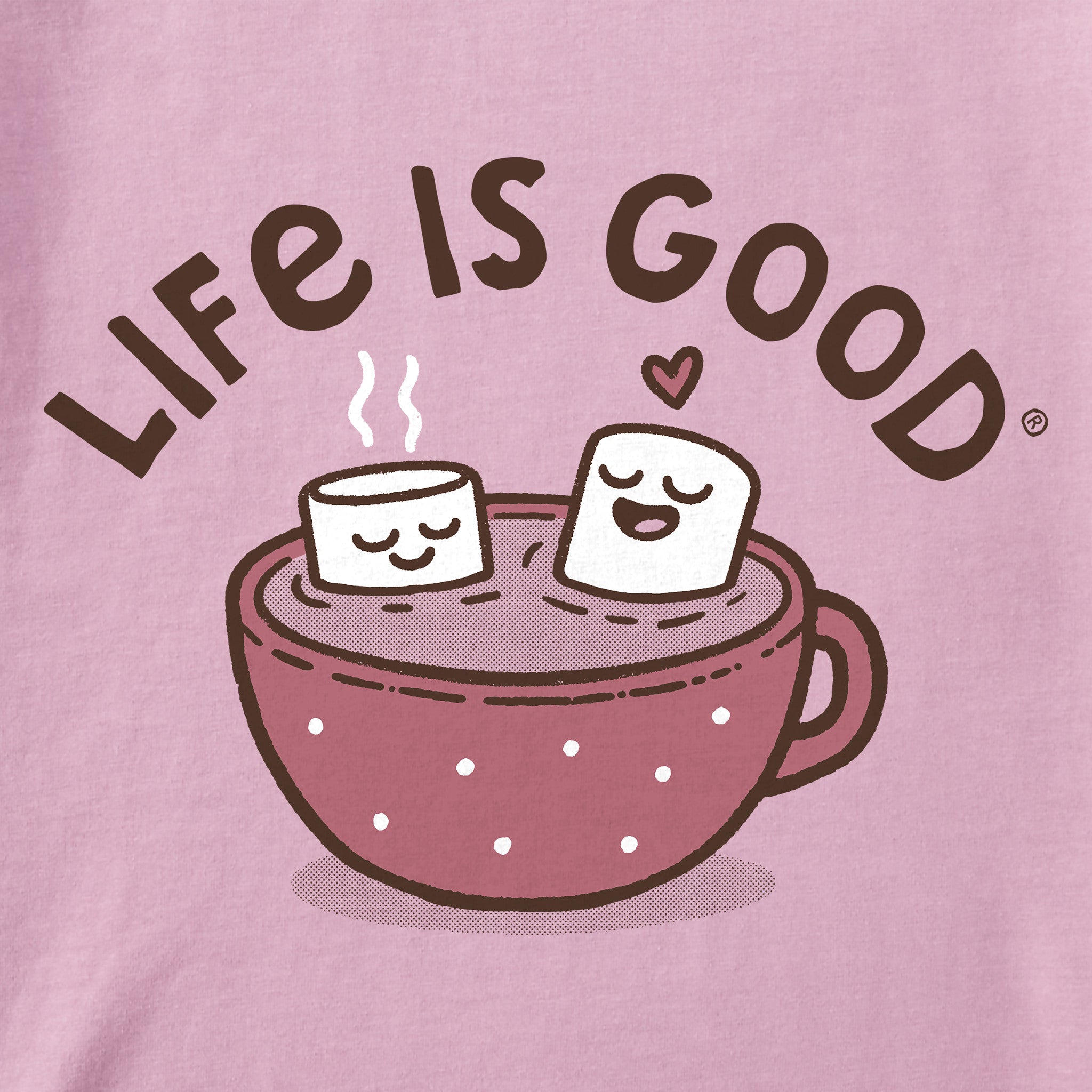 Women's Cocoa Time Long Sleeve Crusher Tee