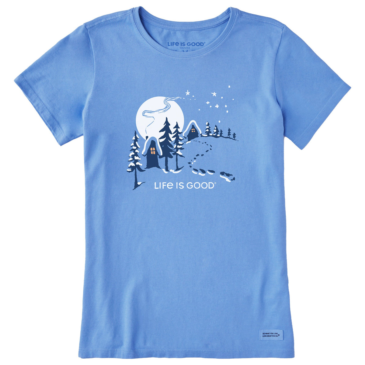Women's Hill Cottages Short Sleeve Crusher Tee