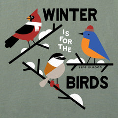 Men's Winter is for the Birds Short Sleeve Crusher Tee
