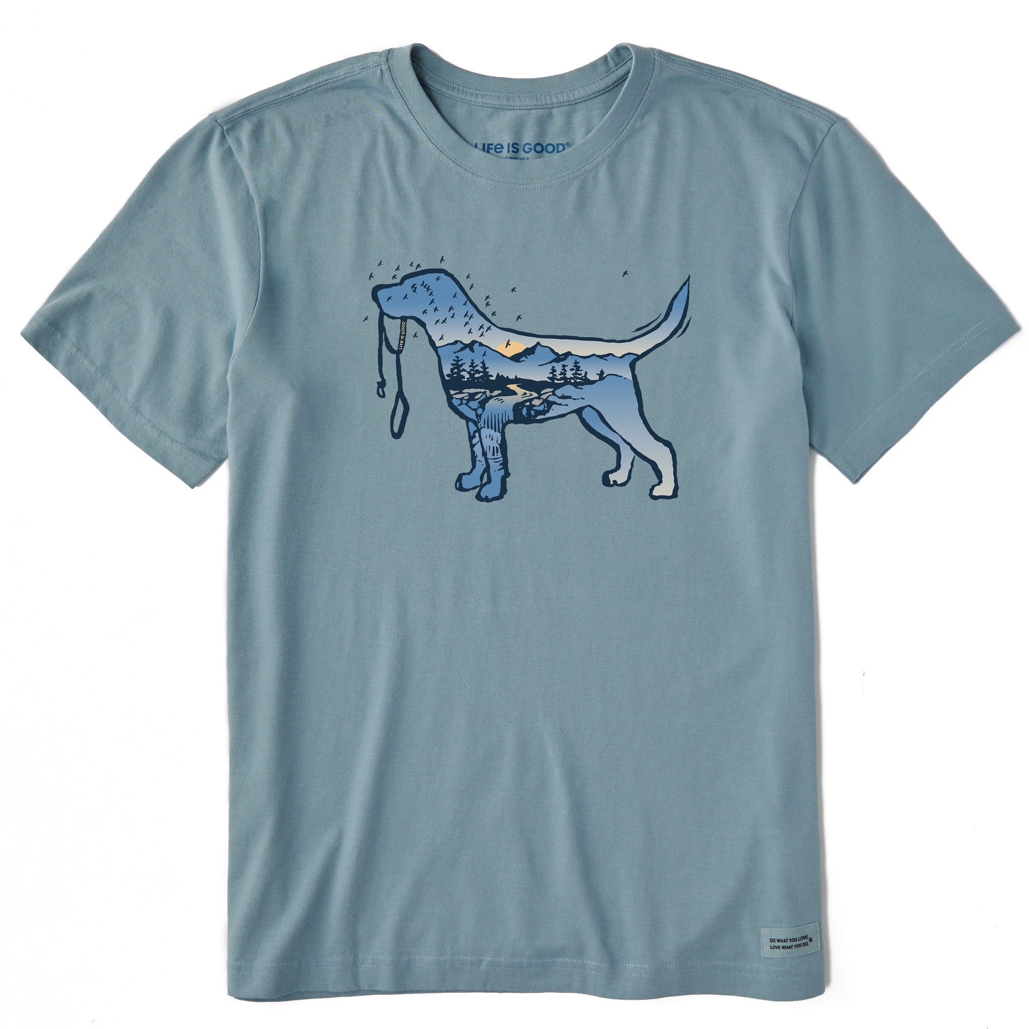 Men's Macro Micro Dogscape Short Sleeve Crusher Tee