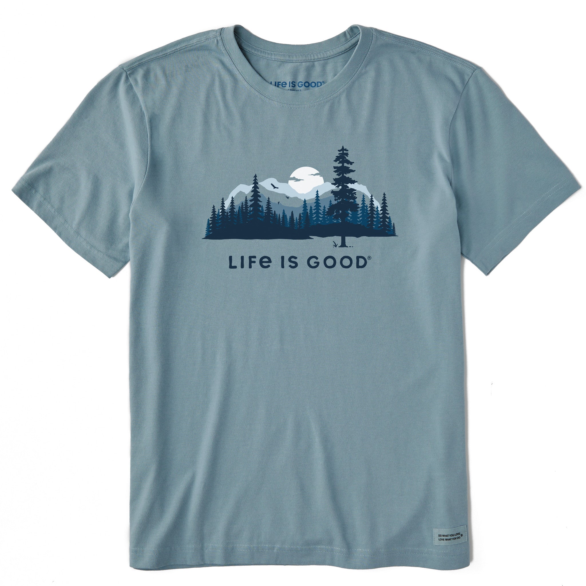 Men's Evergreen Silhouette Short Sleeve Crusher Tee