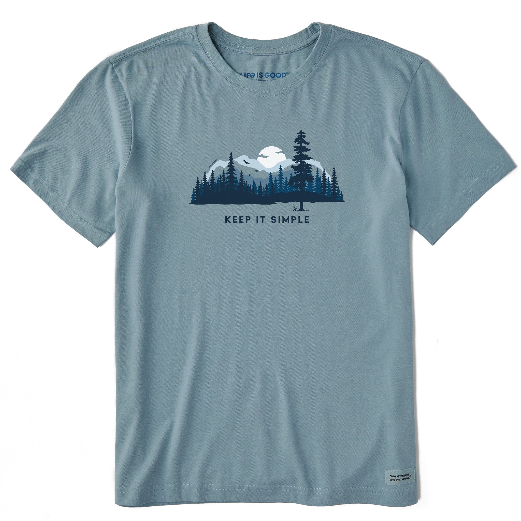 Men's Keep it Simple Evergreen Silo Short Sleeve Tee