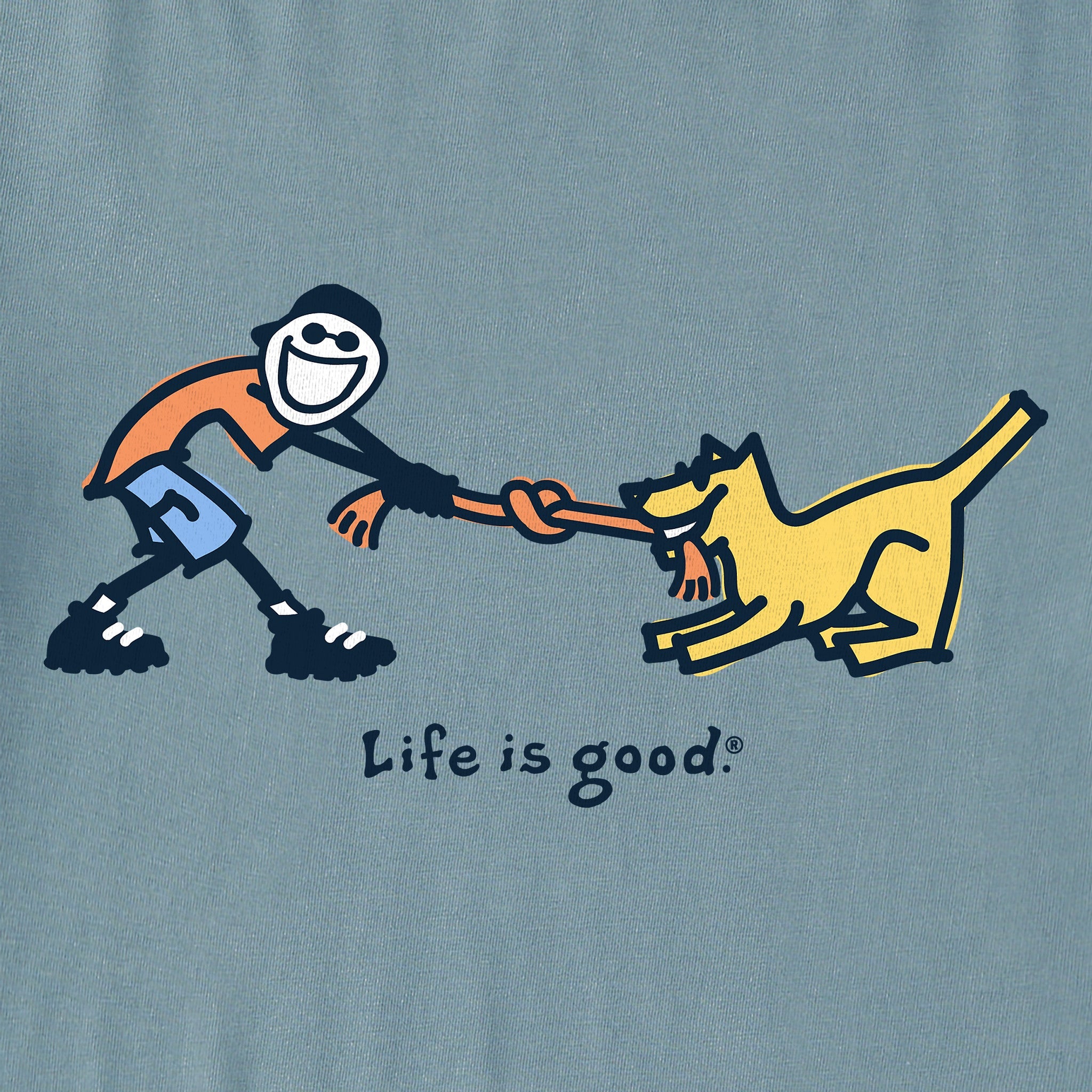 Men's Jake & Rocket Tug of War Short Sleeve Tee