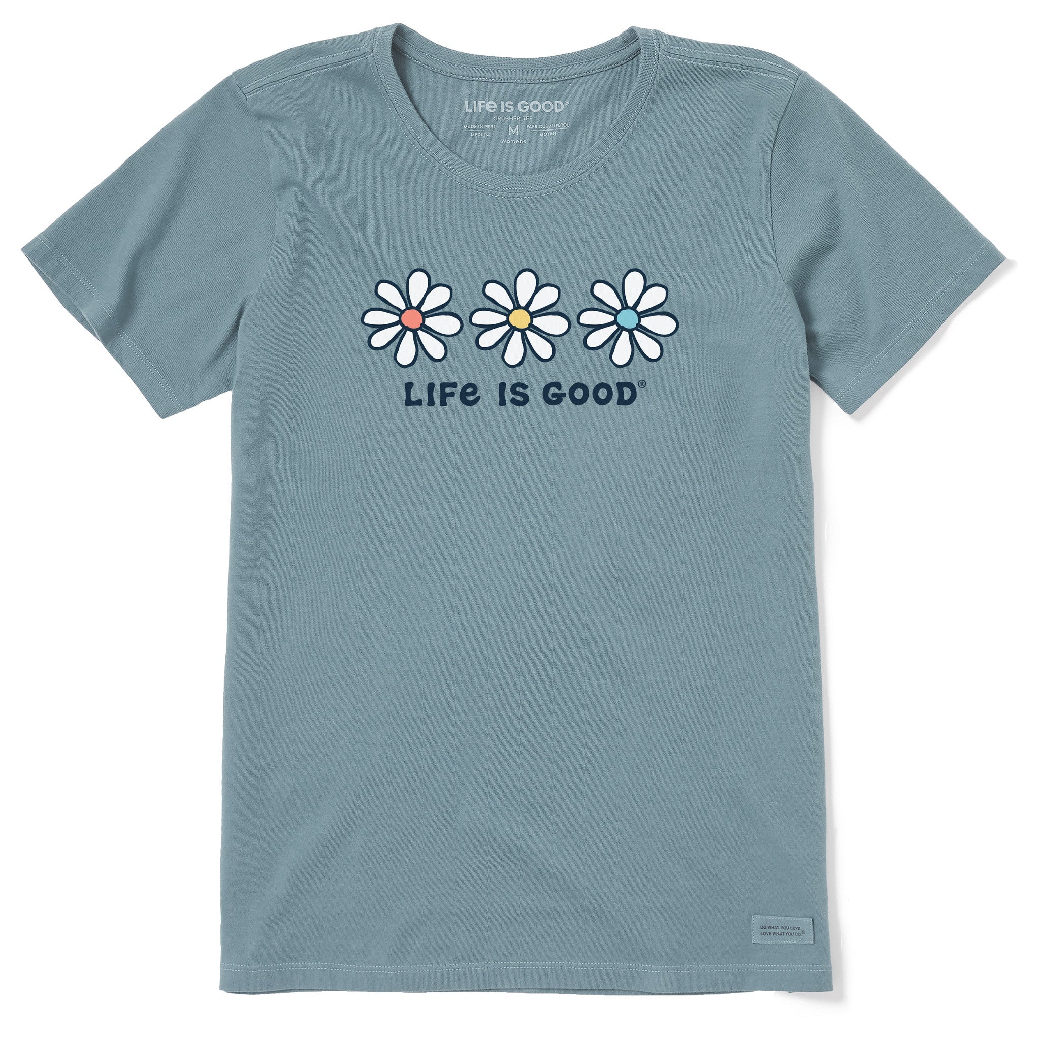 Women's 3 Daisies Short Sleeve Crusher Tee