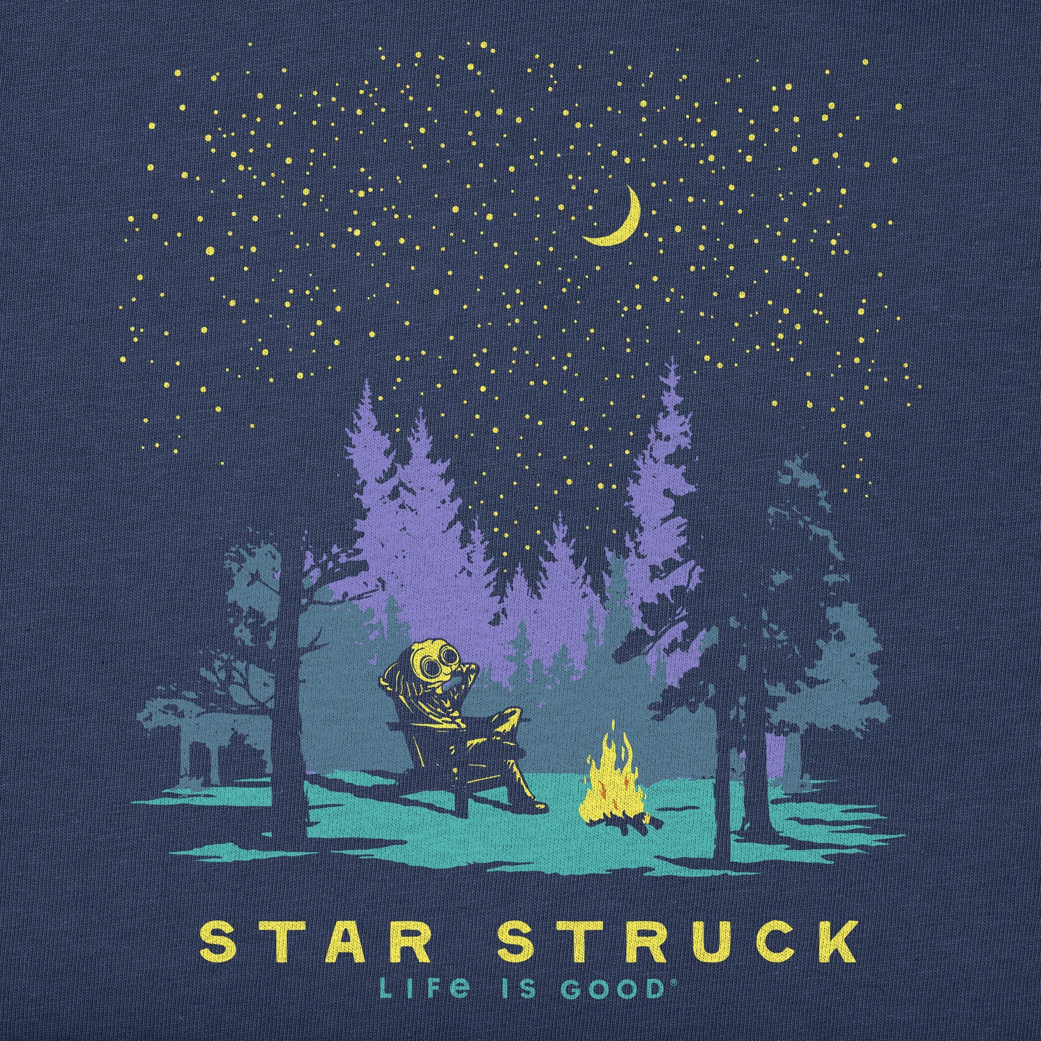Kids Star Struck Alien Short Sleeve Crusher Tee