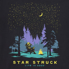 Men's Star Struck Alien Long Sleeve Crusher Tee