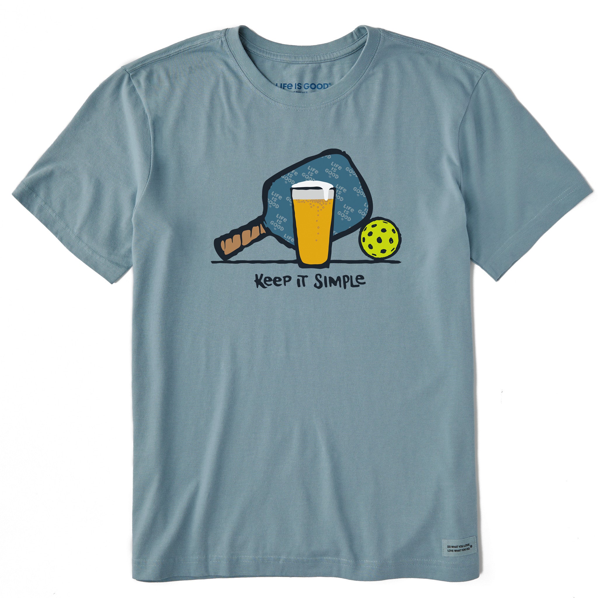 Men's Pickleball & Beer Short Sleeve Tee