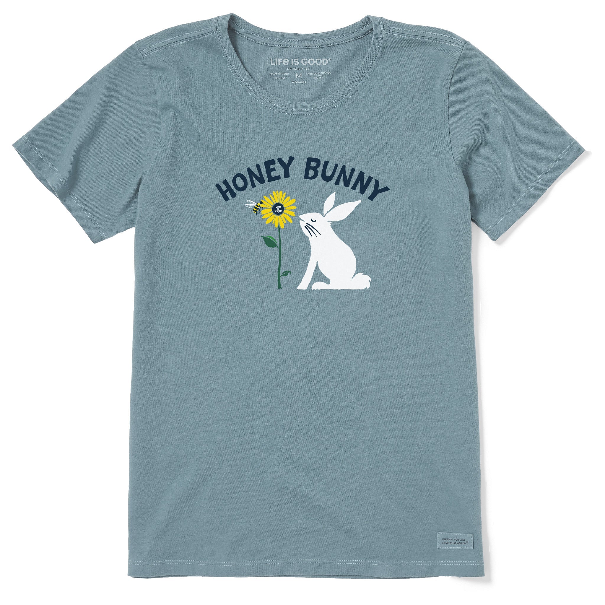 Women's Honey Bunny Short Sleeve Crusher Tee