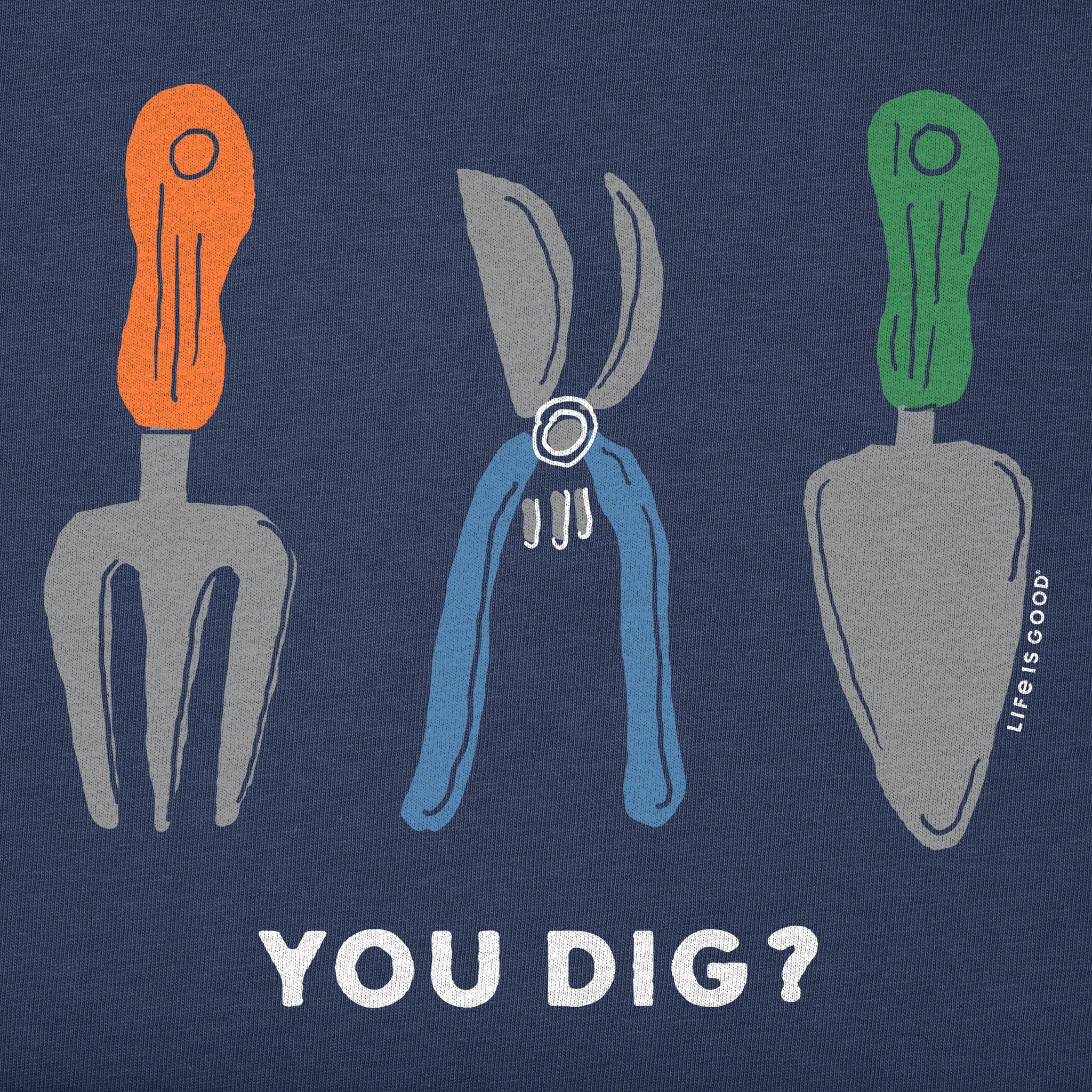Kids You Dig Garden Tools? Short Sleeve Crusher Tee