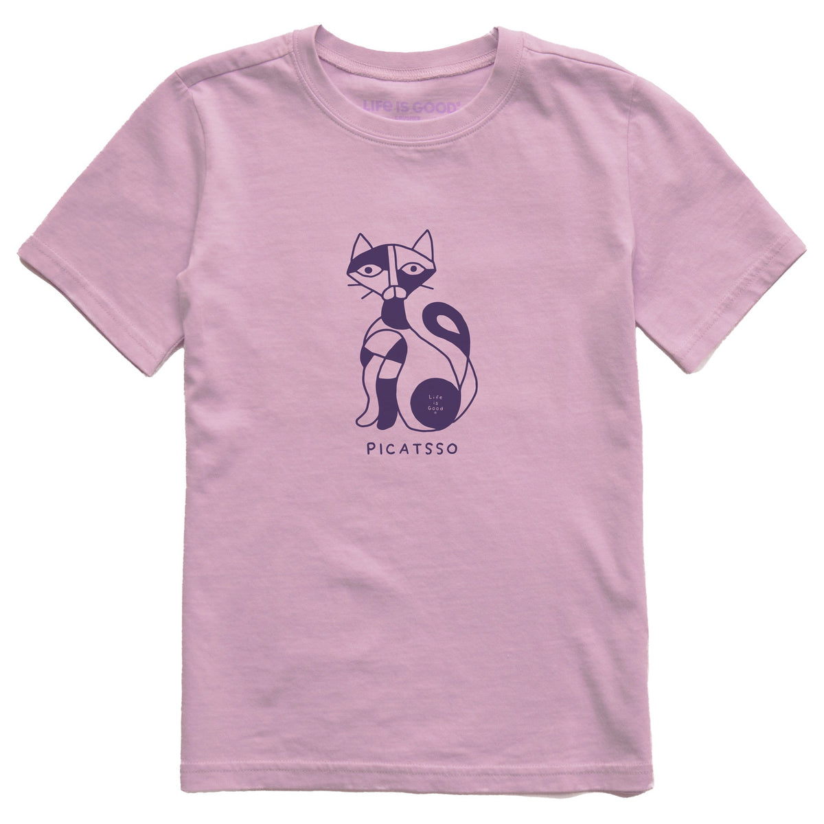 Kids Picatsso Abstract Short Sleeve Crusher Tee