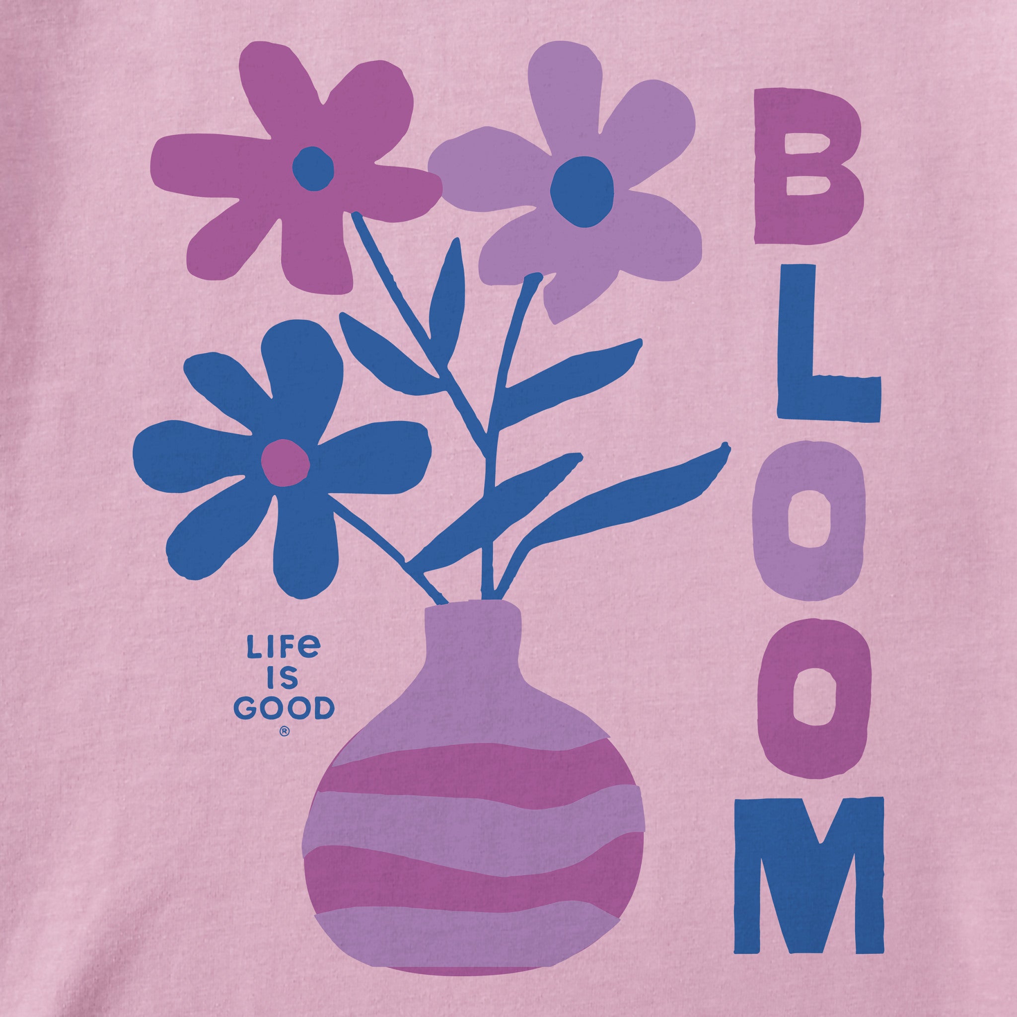 Kids Flowers in Bloom Short Sleeve Crusher Tee