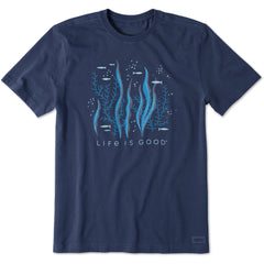 Men's Life is Good Underwater Short Sleeve Crusher Tee