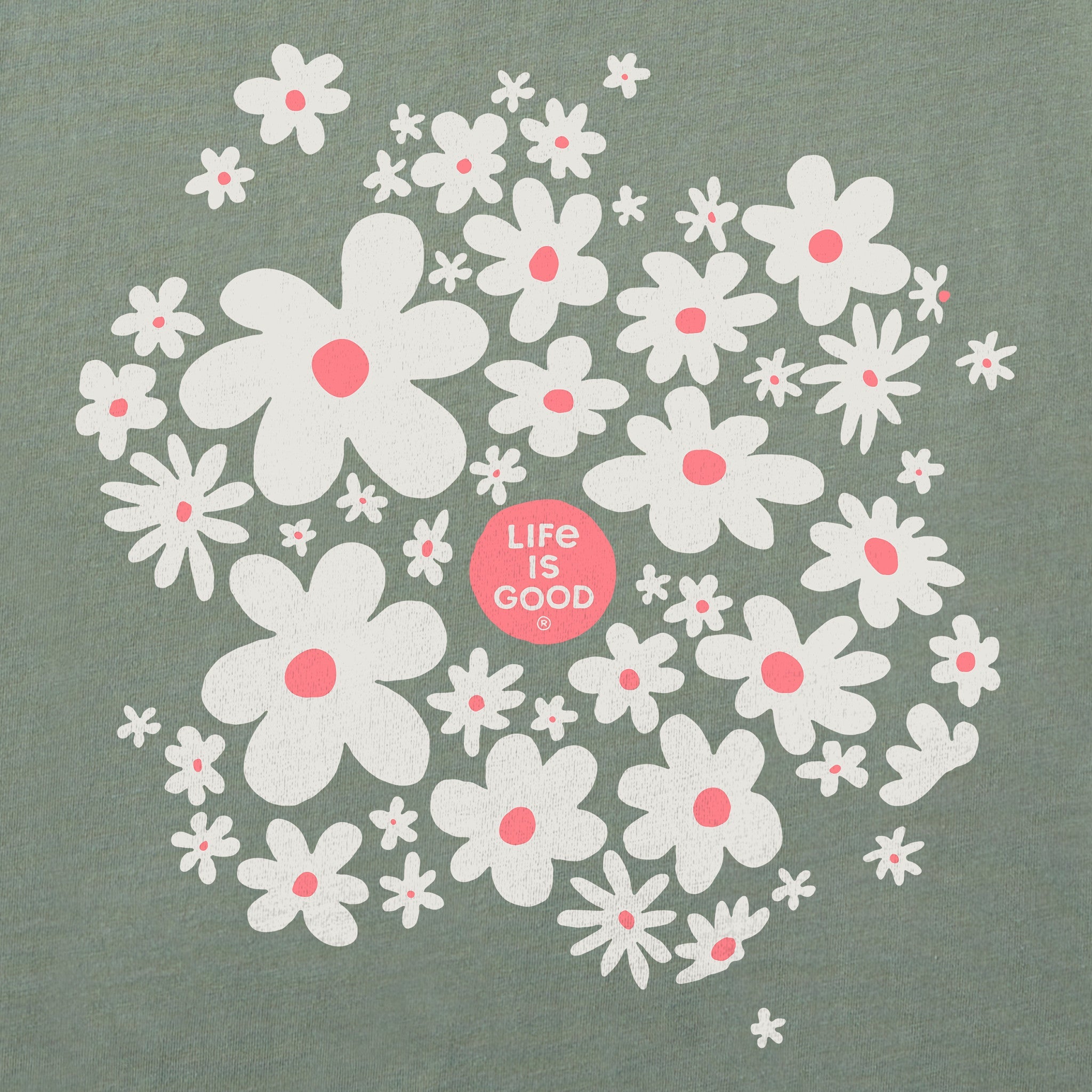 Women's Daisy Splash Short Sleeve Crusher Tee