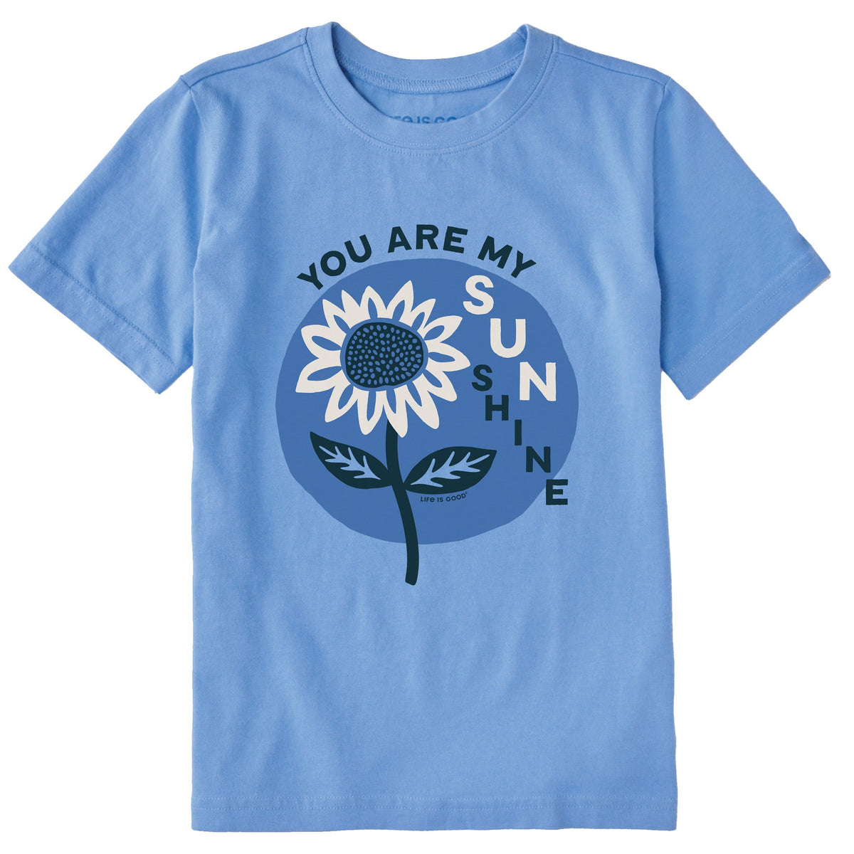 Kids You Are My Sunflower Short Sleeve Crusher Tee