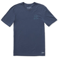 Men's LIG Vintage Stack Short Sleeve Crusher-LITE Slim Fit Tee
