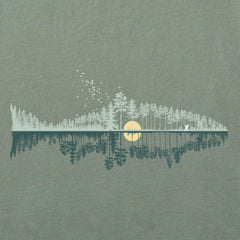 Men's Fishscape Short Sleeve Crusher-LITE Slim Fit Tee