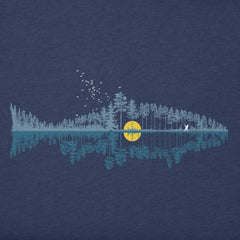 Men's Fishscape Short Sleeve Crusher-LITE Slim Fit Tee