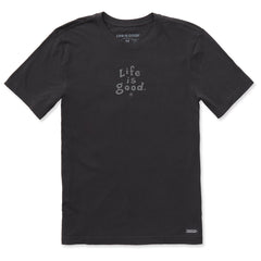 Men's LIG Stacked Tonal Short Sleeve Crusher-LITE Slim Fit Tee