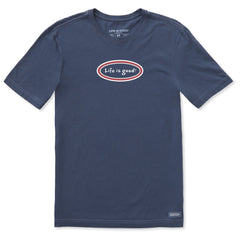 Men's LIG Vintage Oval Short Sleeve Crusher-LITE Slim Fit Tee