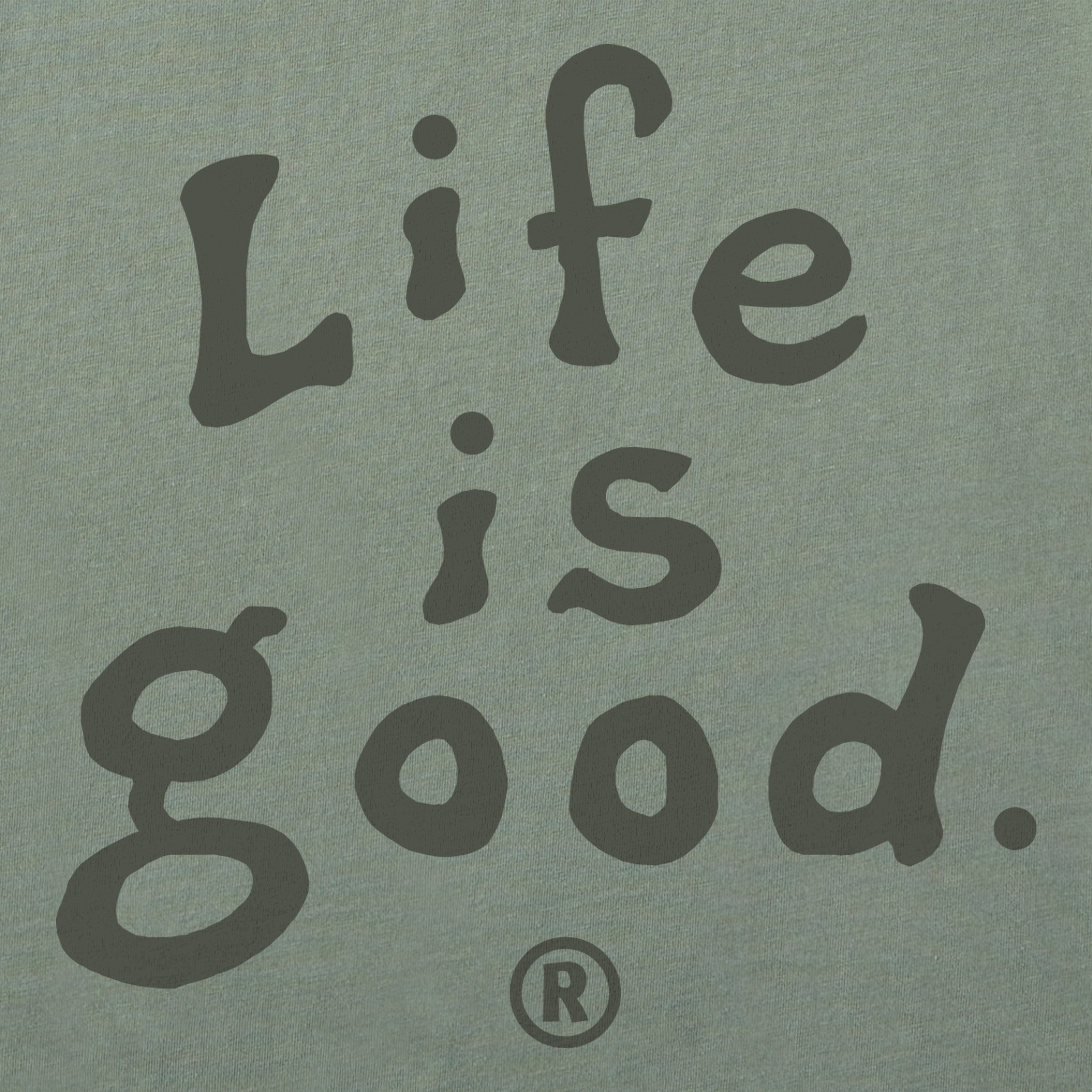 Men's LIG Vintage Wordmark Stacked Short Sleeve Crusher-LITE Slim Fit Tee