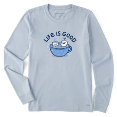 Women's Cocoa Time Long Sleeve Crusher Tee