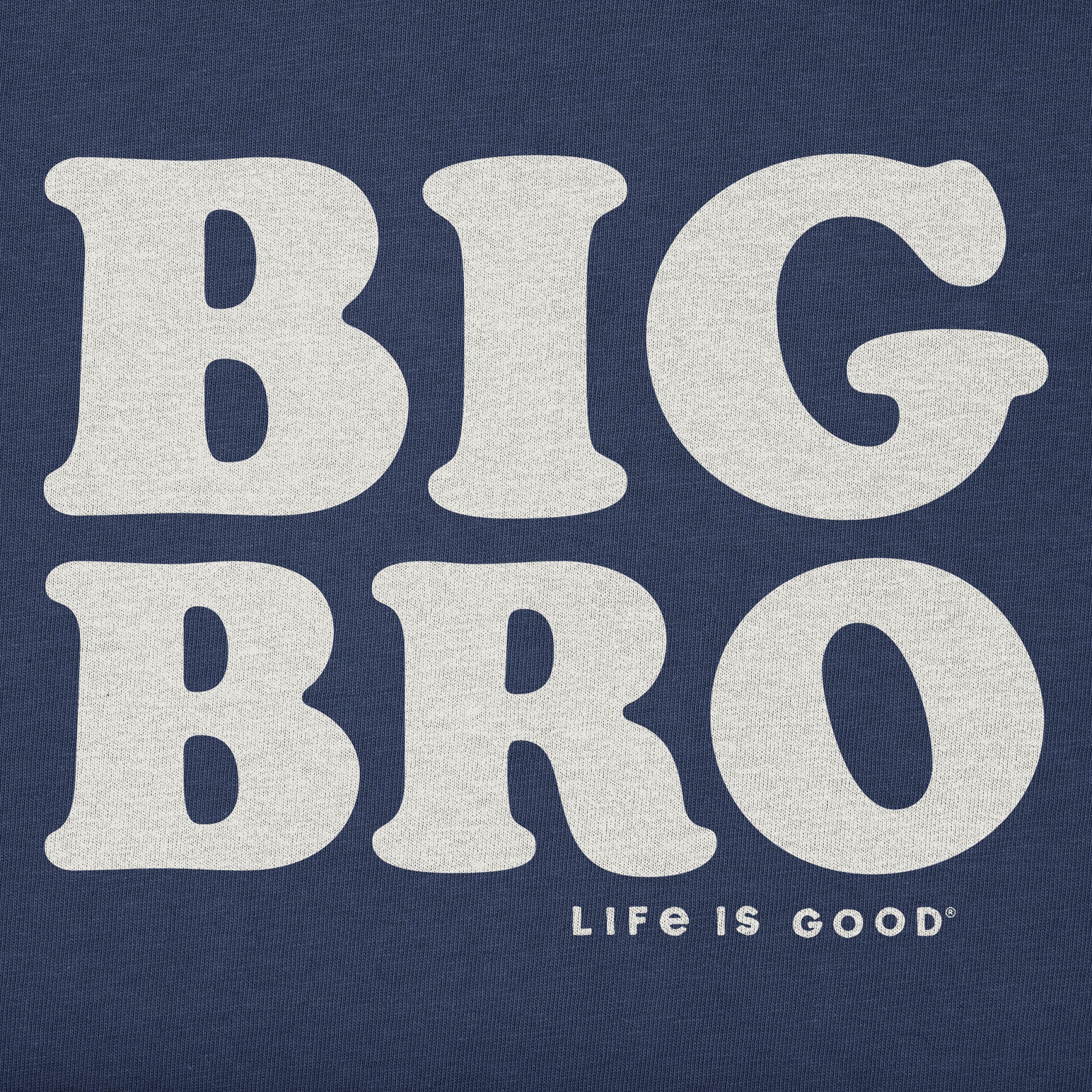Kids Big Bro Long Sleeve Crusher Tee