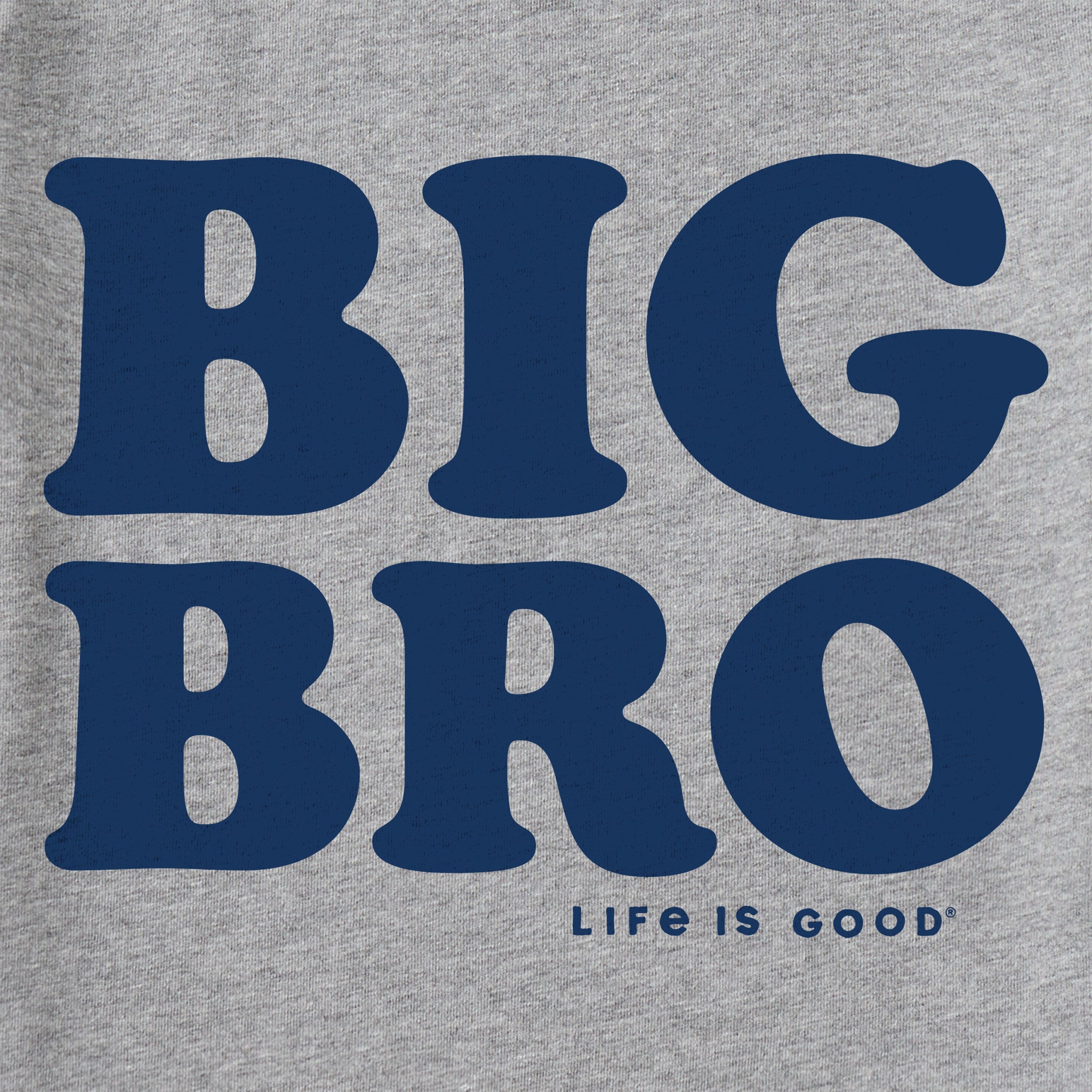 Kids Big Bro Long Sleeve Crusher Tee