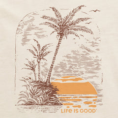 Men's Island Cove Sunset Short Sleeve Crusher Tee