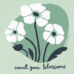 Women's Count Your Blossoms Trio Short Sleeve Crusher Boxy Tee