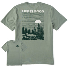 Men's Solace of the Wolf Short Sleeve Crusher Tee