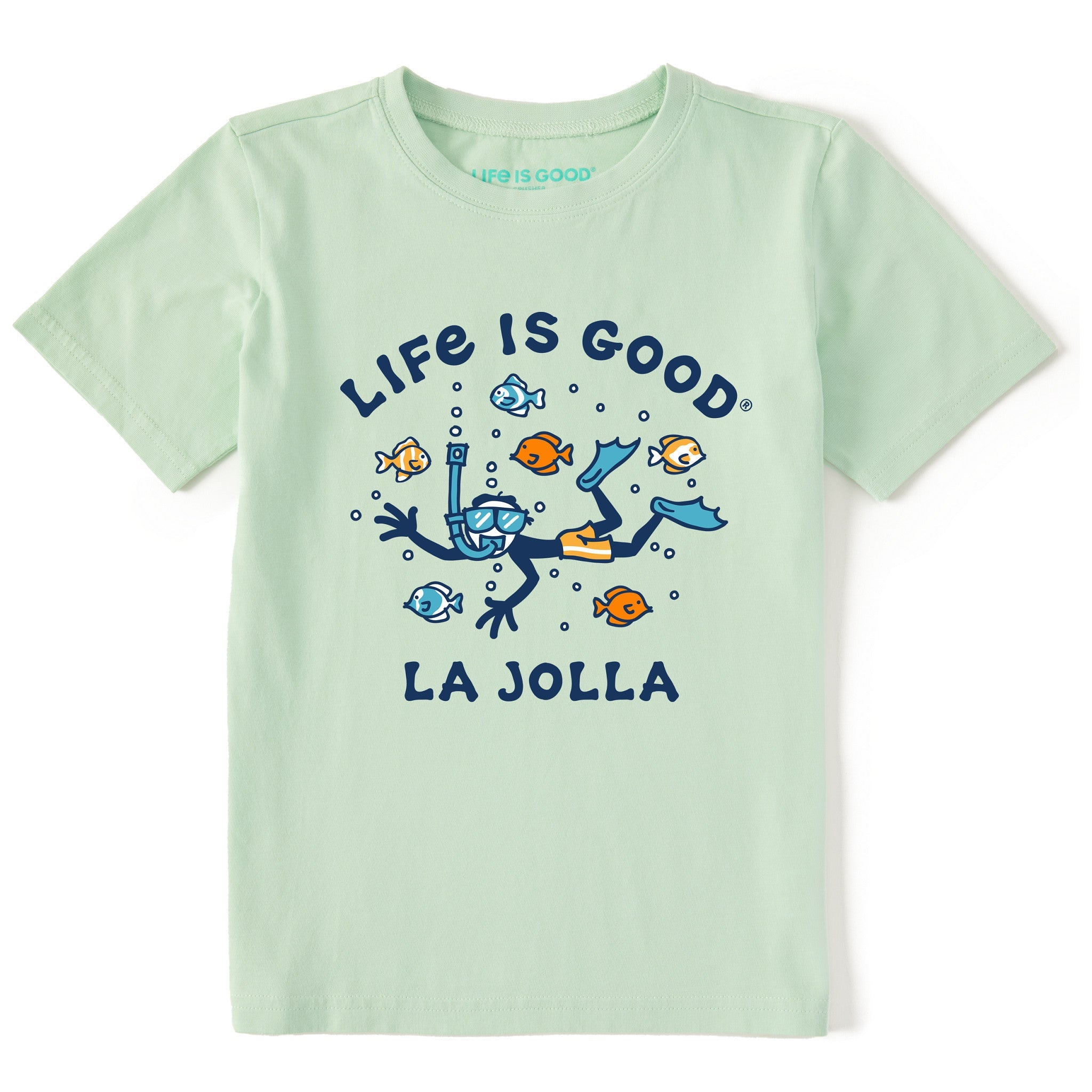 Kids La Jolla Jake Snorkel Short Sleeve Crusher Tee