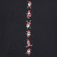 Women's Dancing Santas Long Sleeve Crusher Boxy Tee
