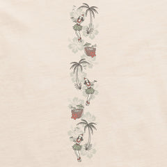 Women's Hula Mele Kalikimaka Long Sleeve Crusher Boxy Tee