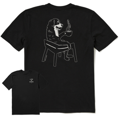 Men's Bert's Berner with Hot Chocolate Short Sleeve Crusher Tee