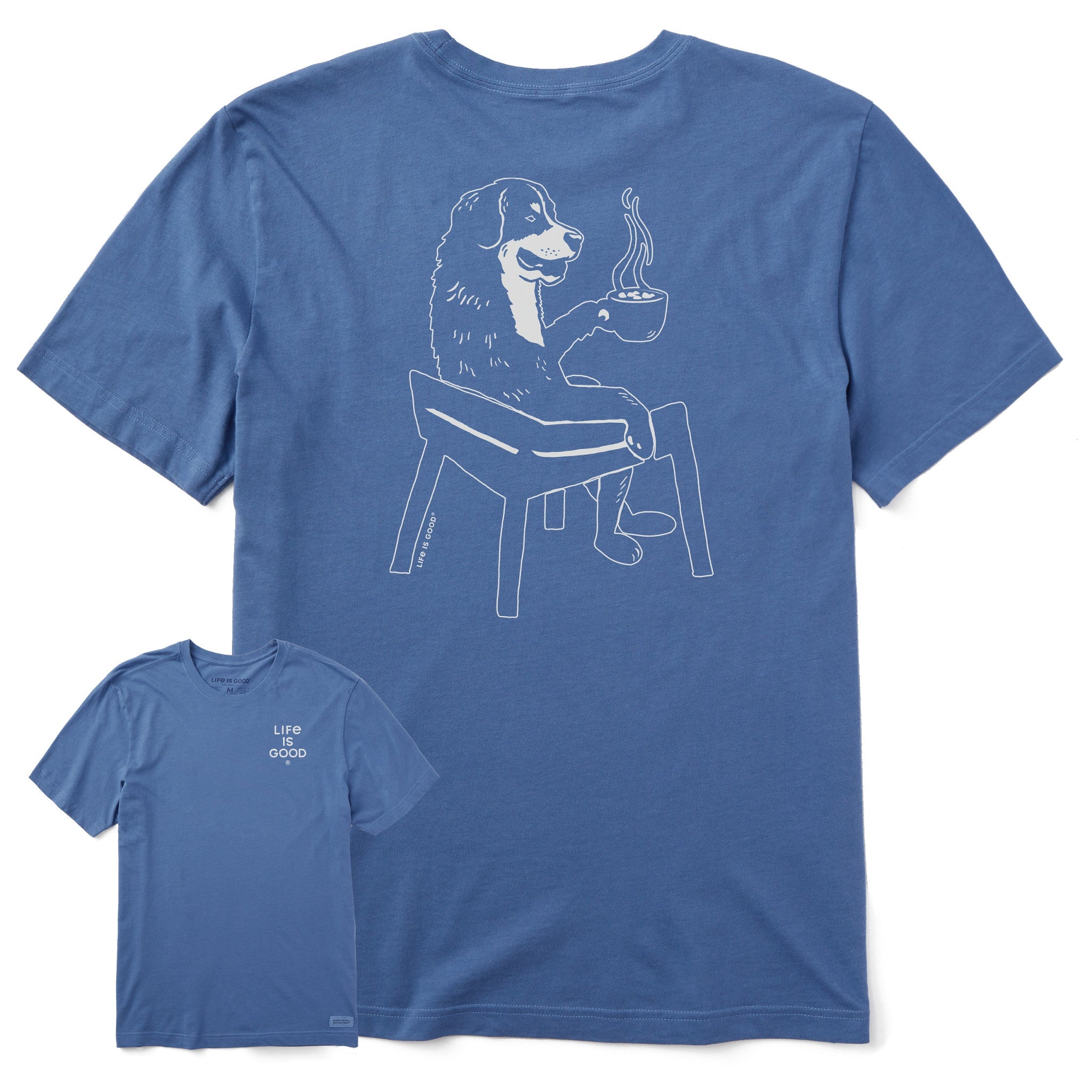 Men's Bert's Berner with Hot Chocolate Short Sleeve Crusher Tee