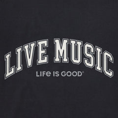 Men's Live Music Arch Simply True Fleece Hoodie