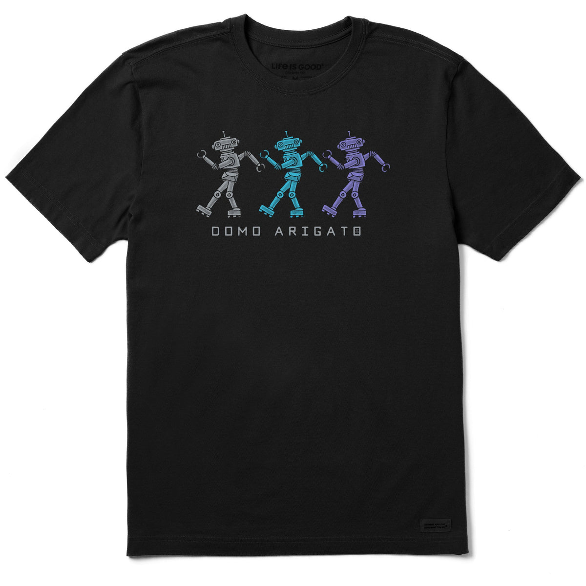Men's Domo Arigato Robots Short Sleeve Crusher Tee