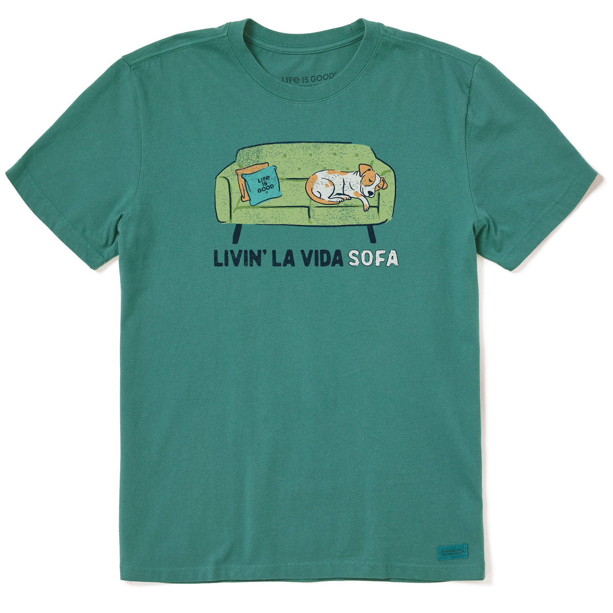 Men's Livin' La Vida Sofa Short Sleeve Crusher Tee