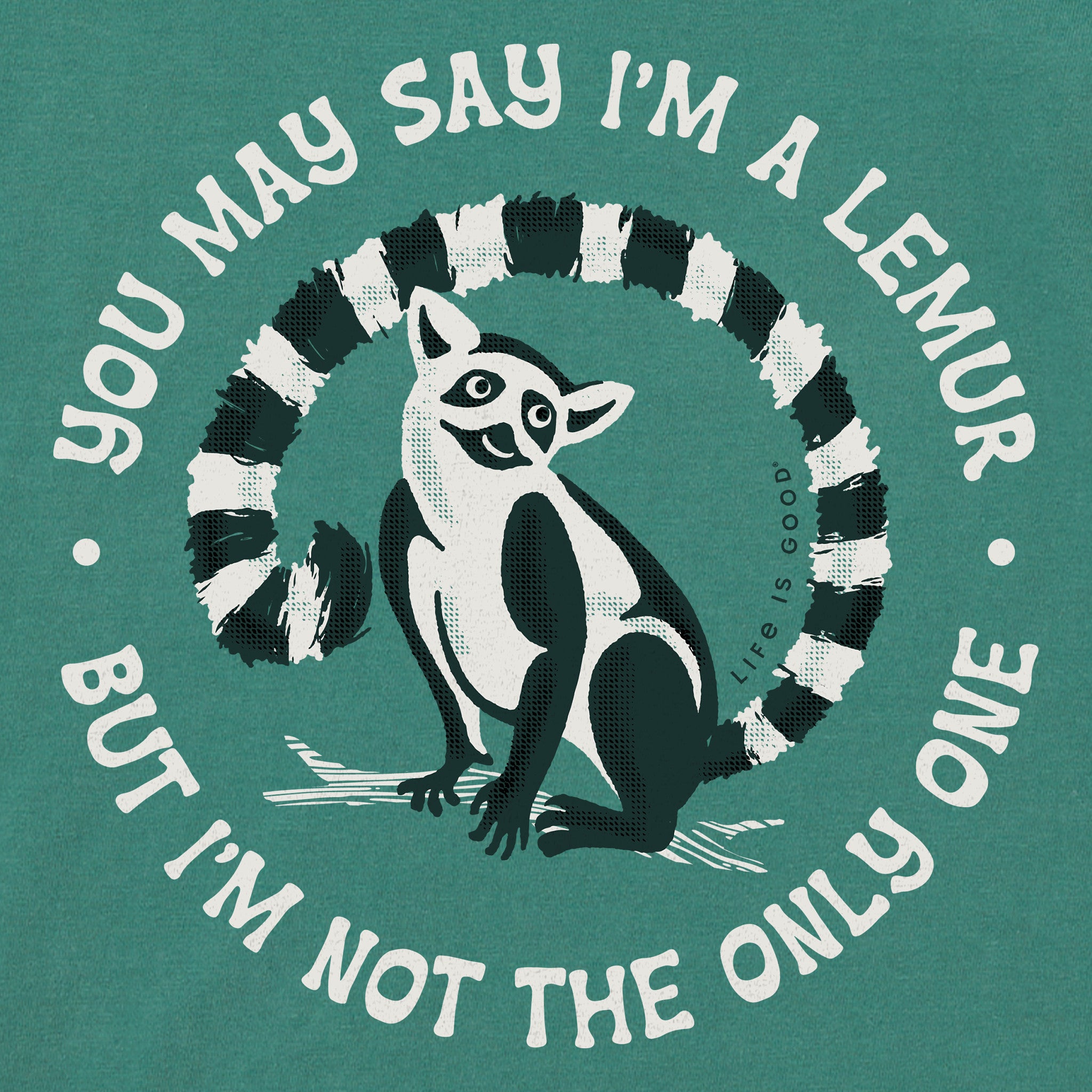 Men's Dreamer Lemur Short Sleeve Crusher Tee