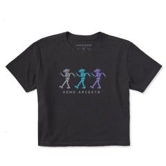 Women's Domo Arigato Robots Short Sleeve Crusher Boxy Tee