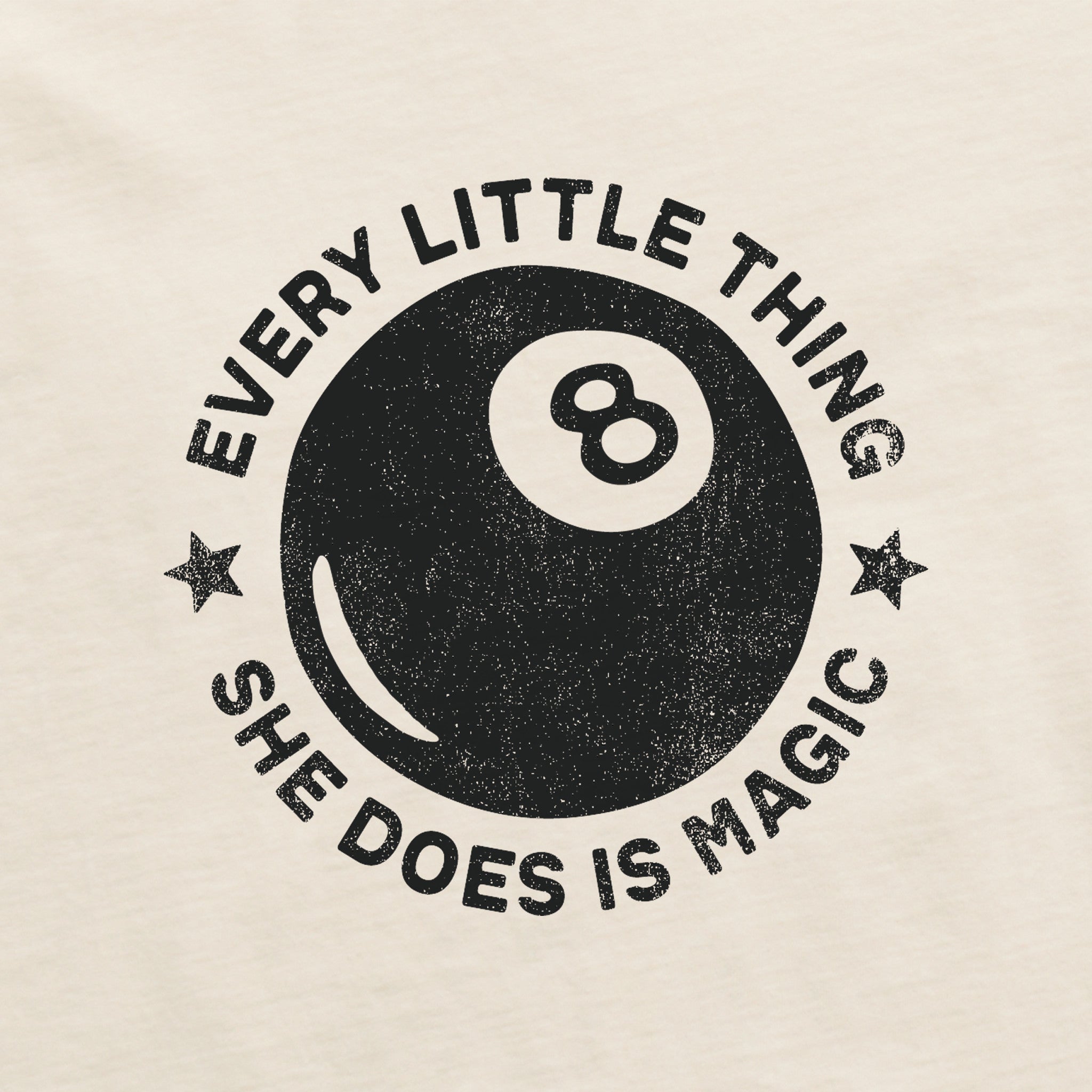 Women's Every Little Thing She Does is Magic Short Sleeve Crusher Boxy Tee