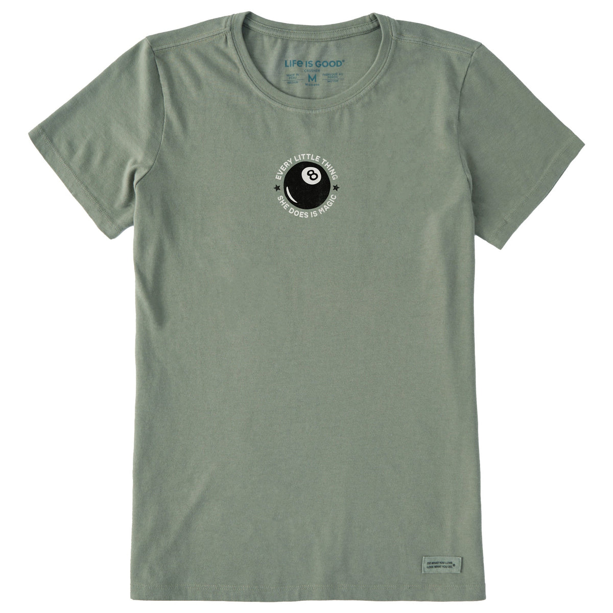 Women's Every Little Thing She Does is Magic Short Sleeve Crusher Tee
