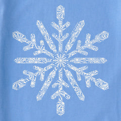 Women's Contrast Snowflake Simply True Fleece Crew