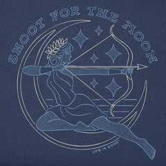 Kids Shoot for the Moon Artemis Short Sleeve Crusher Tee