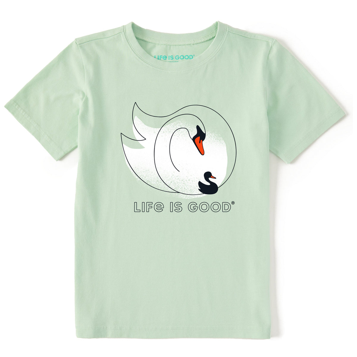 Kids Mama Swan Short Sleeve Crusher Tee