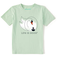 Kids Mama Swan Short Sleeve Crusher Tee