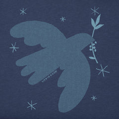Kids Peace Dove in Flight Short Sleeve Crusher Tee