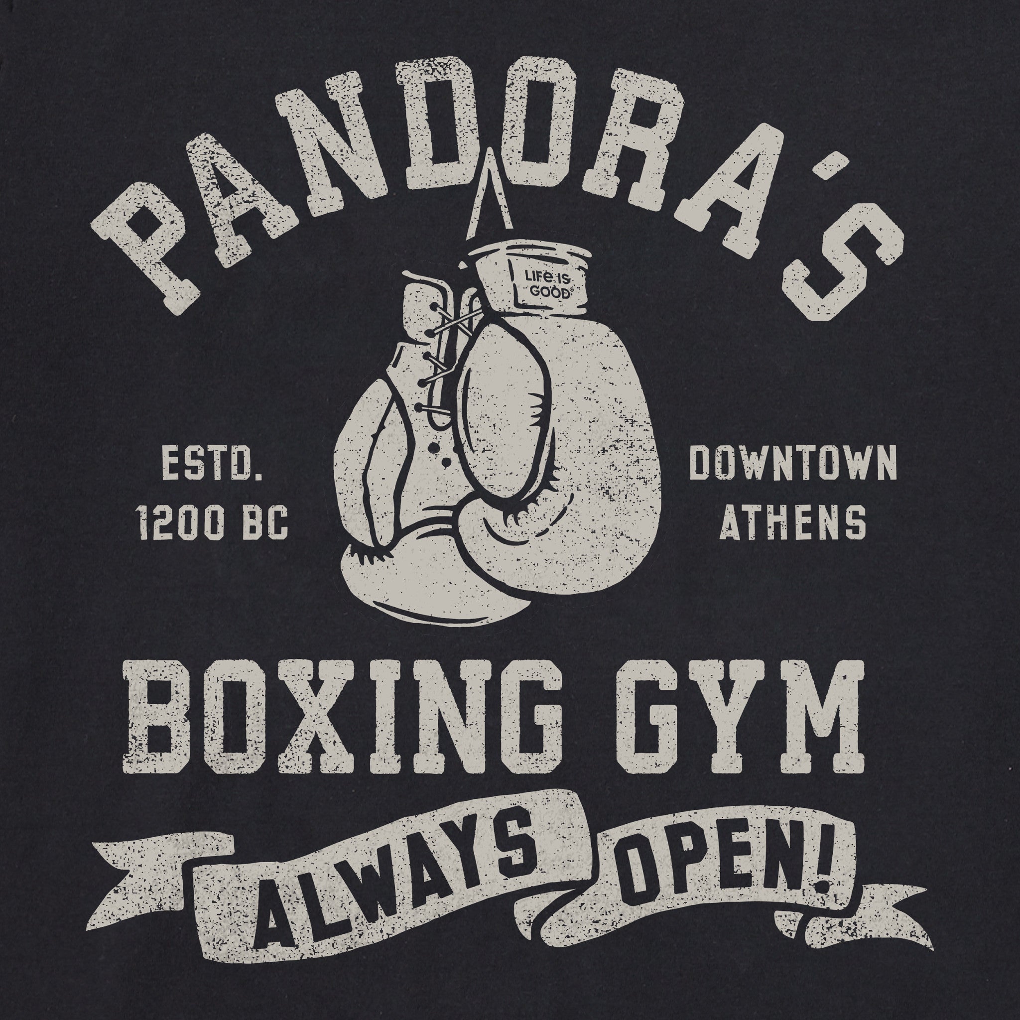Men's Pandora's Boxing Gym Short Sleeve Crusher Tee